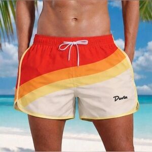 NWT Duvin Men's Tanning Swim Shorts Size Medium